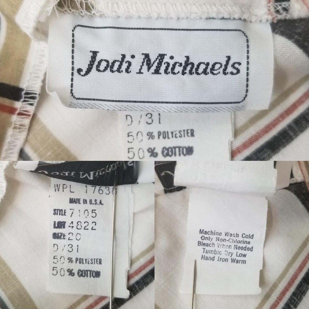 SOLD🌈1970s Jodi Michaels cottage dress - Picture 14 of 14